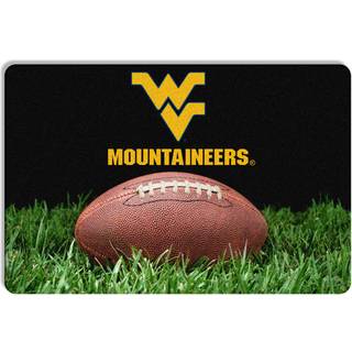 NCAA West Virginia Mountaineers Classic Football Pet Bowl Mat stor