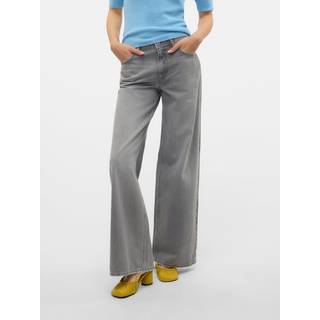 Vmremy Mid Rise Wide Leg Fit Jeans