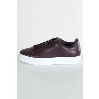 Selected David Chunky Leather Sneaker Chocolate Brown