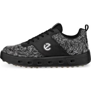Ecco Street 720 Black Print 44 Golfsko til mænd
