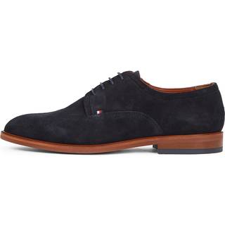 Tommy Hilfiger Herren Derby blau Velours