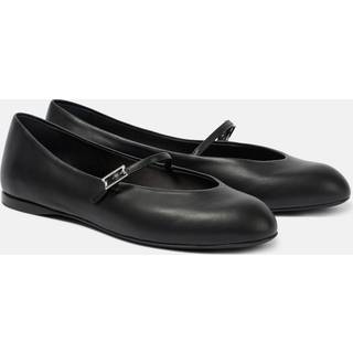 Max Mara Leather Mary Jane ballet flats - black - EU 38.5
