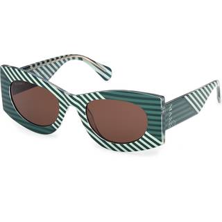 MAX&Co Kvinde MO0131 95E Solbriller Injiceret Geometrisk Normal
