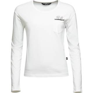 Chillaz Women's Steiermark Longsleeve Longsleeve Damer størrelse 34 farve hvid