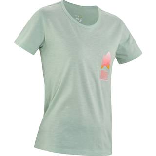 Edelrid Women's Highball T-Shirt V T-shirt Damer størrelse XL farve grå