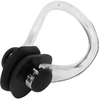 Keenso vandtæt svømning næse klip blød silikone træning sportsbeskyttelse næseklip til børn og voksne (sort)