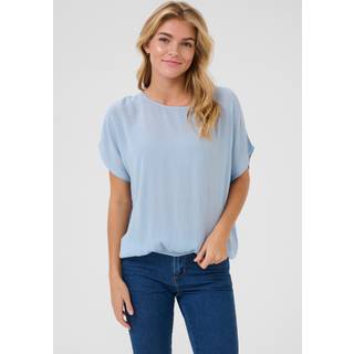 Kaffe Amber Bluse - Blå - Str 38 - Damer