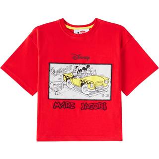 Marc Jacobs Kids Printed cotton jersey T-shirt - red - Y 12