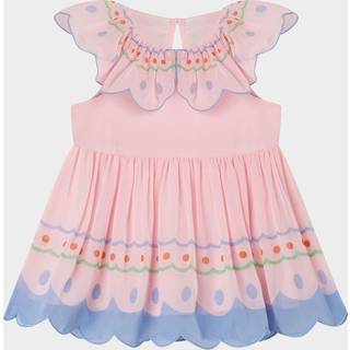 Stella McCartney Kids Baby ruffled printed dress - pink - M 36