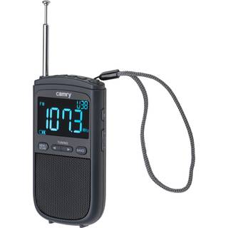 Camry bærbar miniradio med USB-C og LCD-skærm