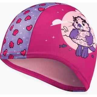 Infant Learn to Swim Aria Sea Otter Polyester Cap Pink