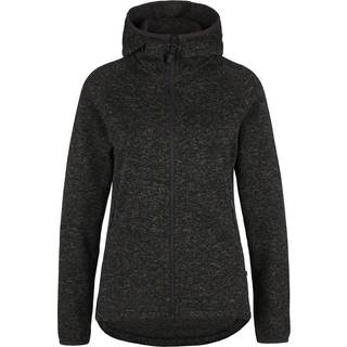 Heber Peak Women's CrownHe. II Knit Zip Hoody Fleecejakke Damer størrelse XS farve sort