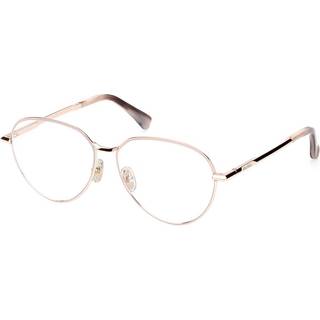 Max Mara Kvinde MM5178 28 Optiske stel Metal Guld Pilot Normal