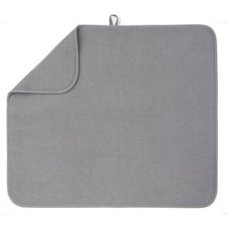 Bellemain XXL skål Mat Microfiber Dish Drying Mat Super Absorbent (Gray 16 """" X 18 """")