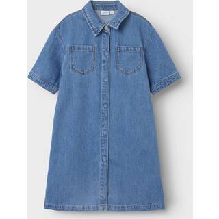 NAME IT Denim Kjole Jannet Medium Blue