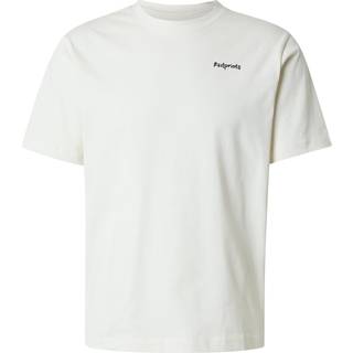 KnowledgeCotton Apparel Regular S/S Heavy Single Footprint T-shirt størrelse XXL farve hvid