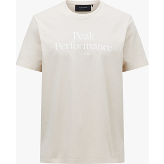 Peak Performance Original Tee T-shirt Herrer størrelse L farve beige