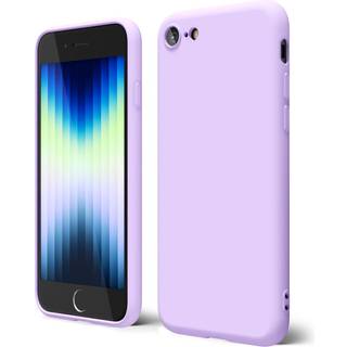 Oakxco för iPhone SE -fodral 3: e generationen 2022/2020/2nd Silikon iPhone 7/8 fodral mjuk gummi gel elegant tunna smala tpu matt slät fodral fö