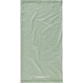 Mammut Tree Wool Neck Gaiter Tørklæde størrelse One Size farve grøn/turkis