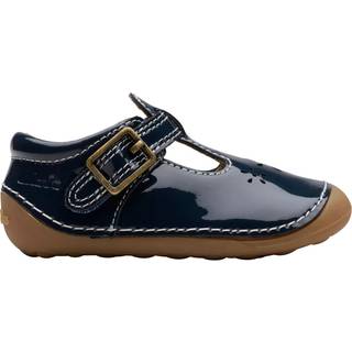 Clarks Clarks Blue Standard Fit (F) Patent Tiny Skip Toddler Shoes