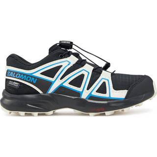 Salomon Junior Speedcross Waterproof Black/vanilla Ice/french Blue, 37