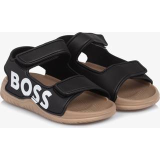 BOSS Drenge Logo Velcro Rem Sandaler Sort