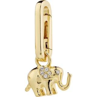 Pilgrim CHARM elefant vedhæng guldbelagt