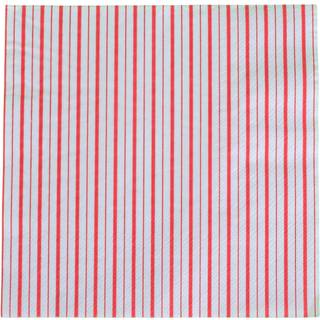 R?de striber papirservietter (s?t af 16) | R?de stribede servietter | R?de og hvide papirservietter | R?de servietter | Vintage AirPlate Superhel