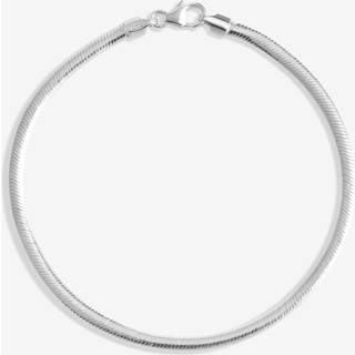 Simply Silver Simply Silver Sterling 925 Fine Flade sko Snake Chain Armbånd