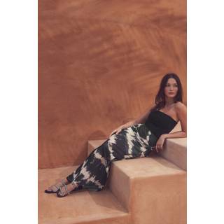 Next Black Sarong Maxi Skirt
