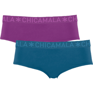 Meisjes 2-pack Briefs Effen