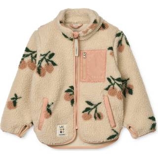 Liewood Peach/sea Shell Teddy Fleecejakke Nolan