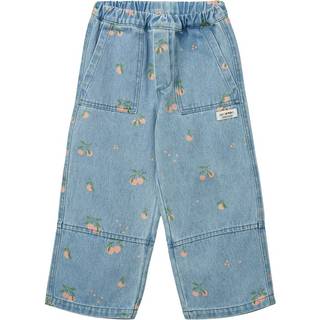 Liewood Cesar Denim-bukser Peach Light Blue Denim 98 cm  Blå  98 cm  kvinde