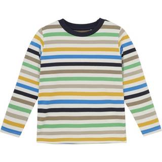 Minymo Kid's T-Shirt L/S Y/D Longsleeve Børn størrelse 92 farve beige