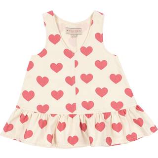 Konges Sløjd GOTS Magot Kjole Bon Coeur Pink 18 months  Creme  18 måneder  kvinde