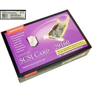 Adaptec 29160 PCI til Ultra160 SCSI -korts?t med EZSCSI -software