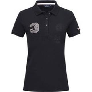 Hv Polo - Polo shirt, Dame, Favouritas Luxury - Black-Rose - S / Black-rose