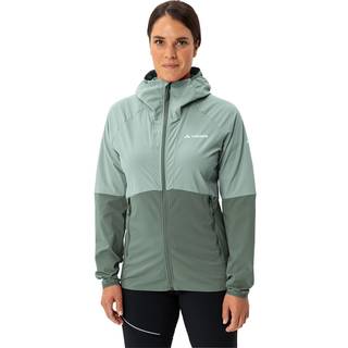 Vaude Women's Tekoa Jacket Softshelljakke Damer størrelse 38 farve olivengrøn/turkis