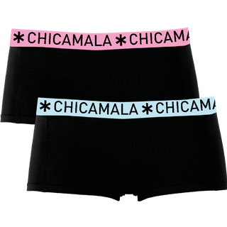 Meisjes 2-pack Boxershorts Effen