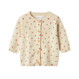 NAME IT Strik Cardigan Bicher Summer Sand