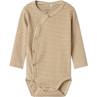 Name It Body Slå-om Summer Sand Med Striber