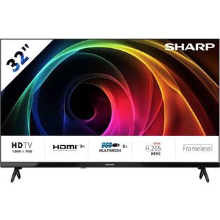Sharp 32" HD TV 32HA1205E ➞ På lager - klar til levering og afhentning