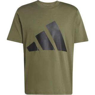 Essentials Big Logo T-shirt - Olive Strata / Black