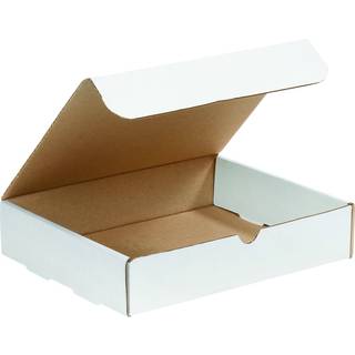 Tape Logic TLM1182 Literature Mailers 11-1/8 """" X 8-3/4 """" X 2 """" Hvid (pakke med 50)