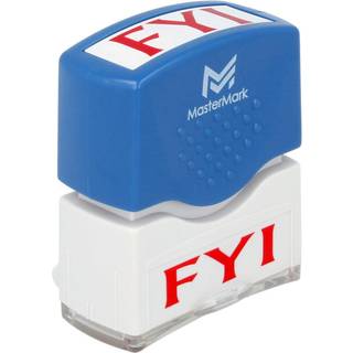 FYI -stempel - Mastermark Premium Pre -inked Office Stamp