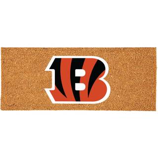 Team Sports America NFL Cincinnati Bengals Coir D?rm?tte Officiel Fuldfarve Team Logo Ekstra stor ford?rsm?tte Udend?rs Indend?rs Indgangst?ppe S