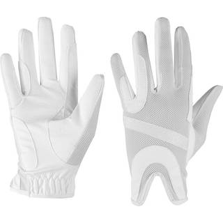 Horka Summer Junior Ridehandsker - 10 ÅR - HVID