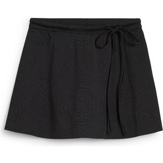 Women's Puma MOVE CLOUDSPUN AOP Wrap Skirt, Black, Size M, Clothing - Black - M