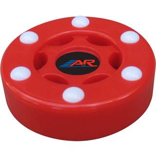 A & R Sports Inline Street Hockey Puck Red