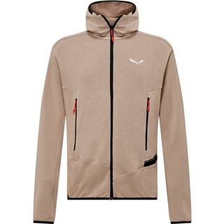 Salewa Agner Hemp 2 Hooded Jacket Fleecejakke Herrer størrelse 54 farve beige/brun